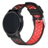 S.r6.1.6 Silicone Sport Quick Release Strap For Gear S3 In Black And Red