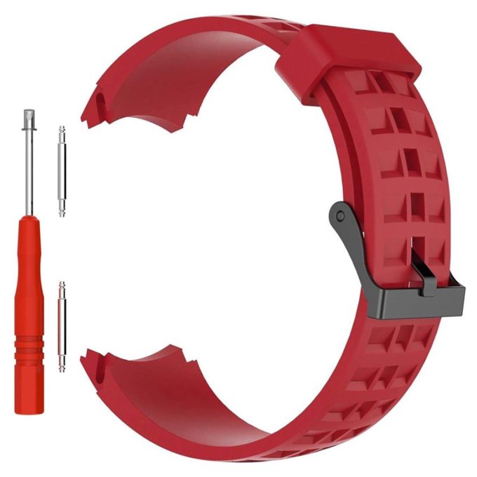 Su.r9.6 Strap For Suunto Elementum Terra In Red 3