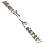 Brt1.2t All Color Breitlan Stainless Steel 7 Link Bracelet Two Tone 2