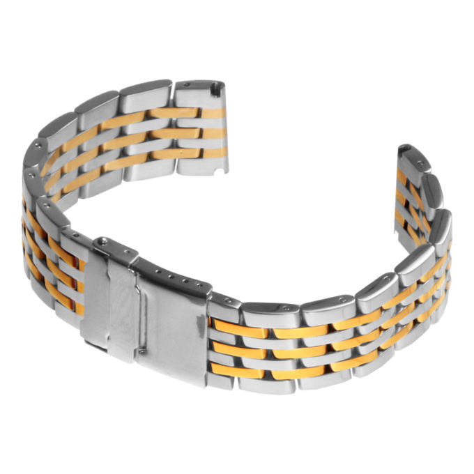 Brt1.2t Breitlan Stainless Steel 7 Link Bracelet Two Tone 3