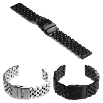 M8.mb Gallery Engineer Stainless Steel With Link Watch Strap In Matte Black