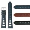DASSARI 70's Vintage Rally Strap Blue