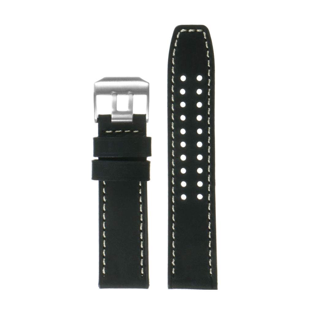 DASSARI 23mm Vintage Leather Watch Strap for Luminox Evo | StrapsCo