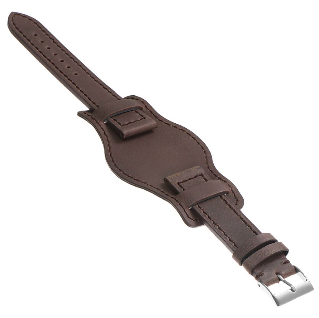 Legend Vintage Leather Bund Watch Strap By DASSARI | StrapsCo