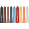 ra6 All Colors DASSARI Perforated Leather Rally Watch Band Strap 18mm 19mm 20mm 21mm 22mm