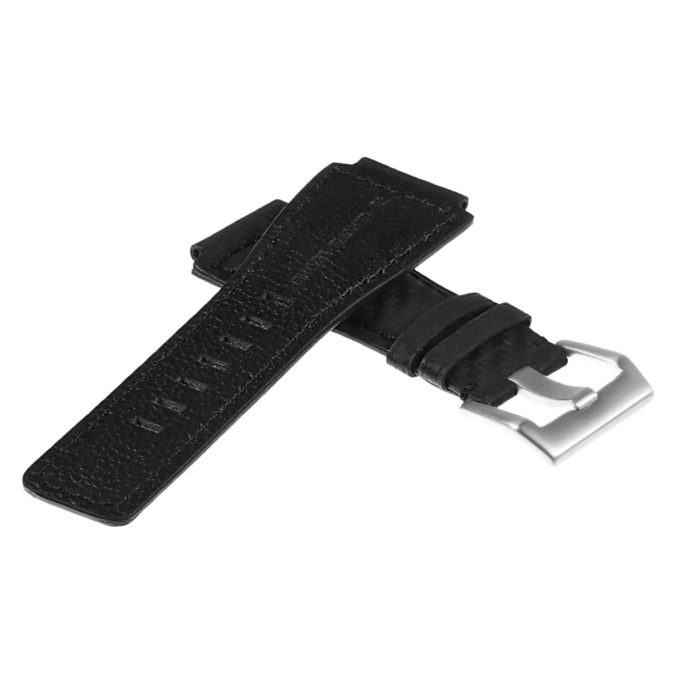 Br8.1 DASSARI Carbon Fiber Watch Strap For Bell And Ross In Black 2