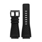 Br8.1.mb DASSARI Carbon Fiber Watch Strap For Bell And Ross In Black With Matte Black Buckle 3