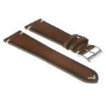 Ds10.2 Vintage Leather Strap In Brown
