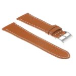 Ds11.3 Peable Fnish Leather Strap In Tan