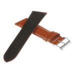 Ds11.8 Peable Fnish Leather Strap In Rust 2