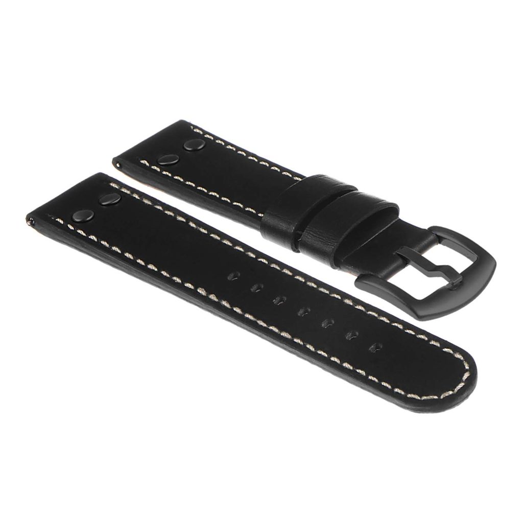 Leather Pilot Strap For Samsung Galaxy Watch 3 | StrapsCo