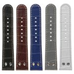 Ds16 All Color DASSARI Leather Croc Embossed Quick Realese Strap