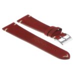 Ds8.6 Vintage Leather Strap In Red