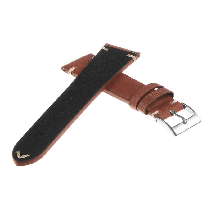 Ds8.8 Vintage Leather Strap In Rust 2