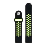 Fb.r13.1.11 Silicone Sport Band In Black And Green 2