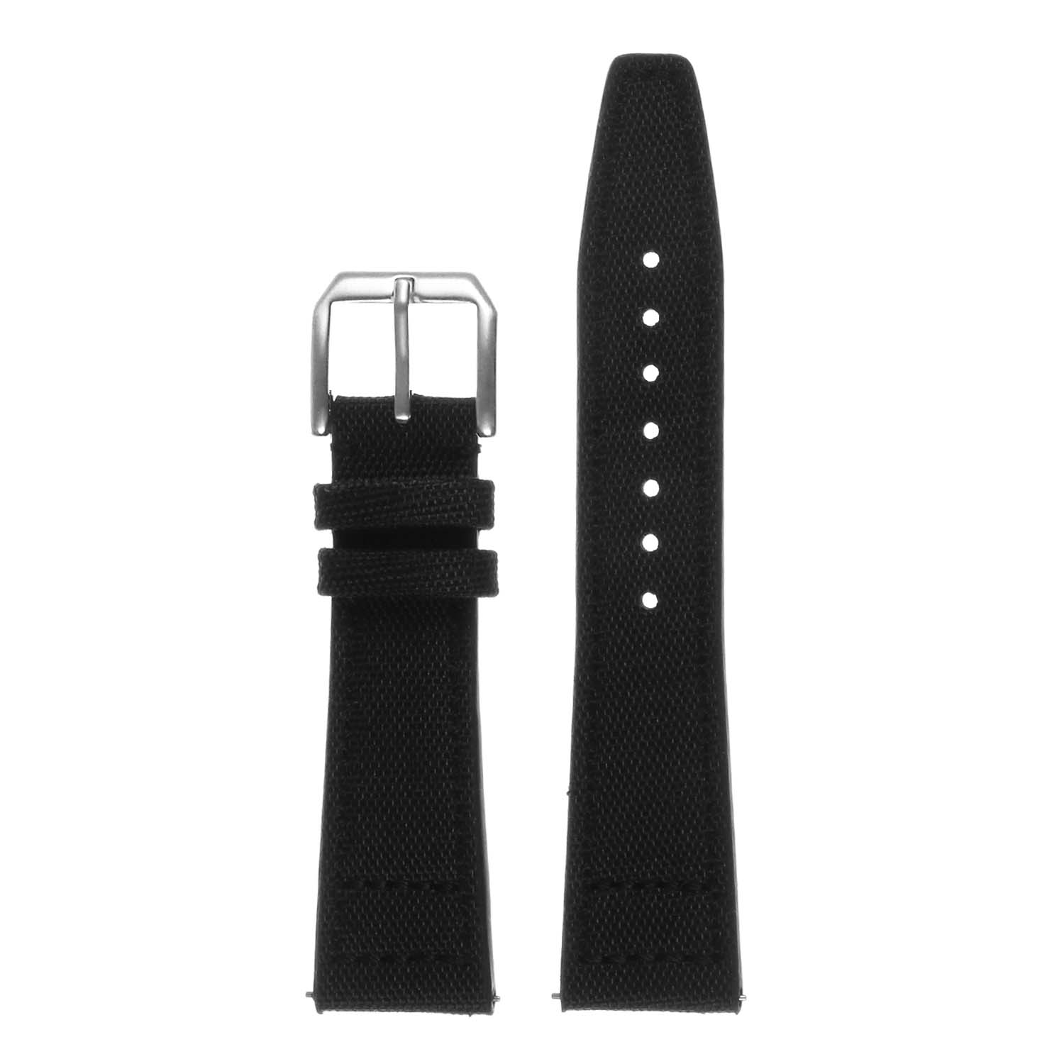 Black Leather Watch Strap