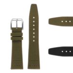 Iw10.11 Gallery Nylon Watch Strap In Green