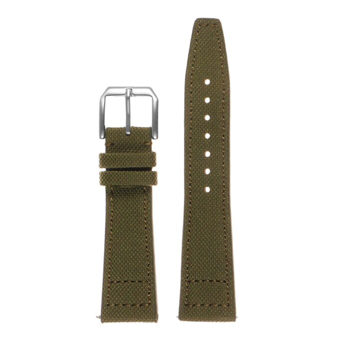 Iw10.11 Nylon Watch Strap In Green 3