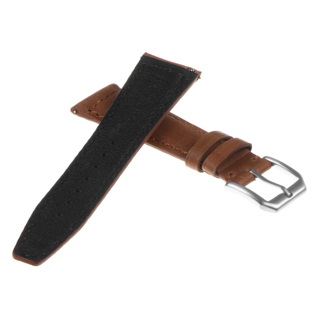 DASSARI Classic Vintage Leather Watch Band - Quick Release | StrapsCo