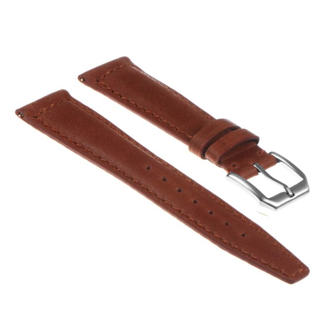 Iw9.8 Matte Finish Leather Strap In Rust