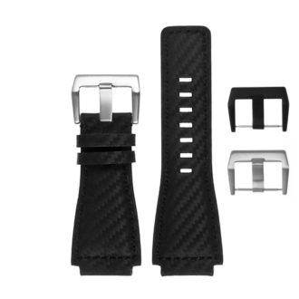 br8.1 DASSARI Carbon Fiber Watch Strap for Bell and Ross in Black 3 NEW