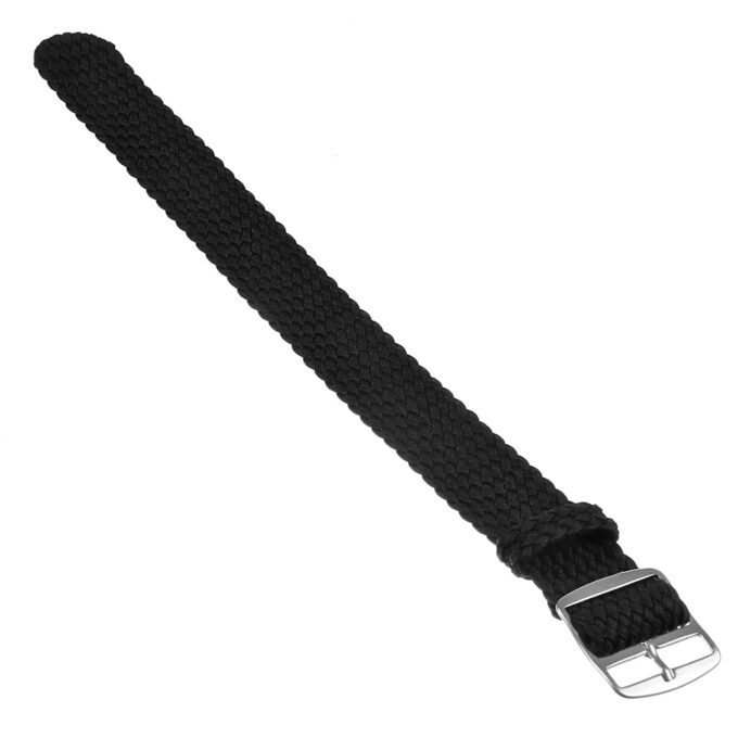 Pl2.1 Perlon Strap W Adjustable Buckle In Black 2