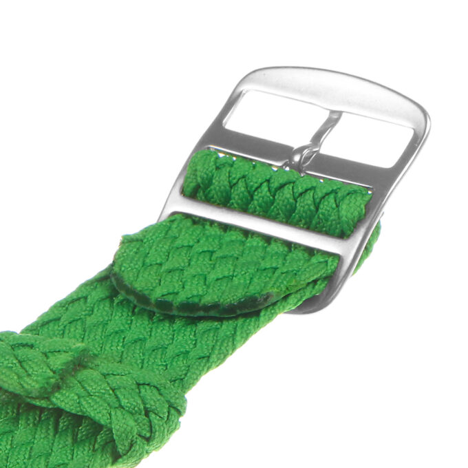 Pl2.11 Perlon Strap W Adjustable Buckle In Light Green 4