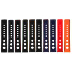 Pu11 All Color Silicone Rally Strap In Black