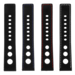 Pu11 All Color Silicone Rally Strap In Black