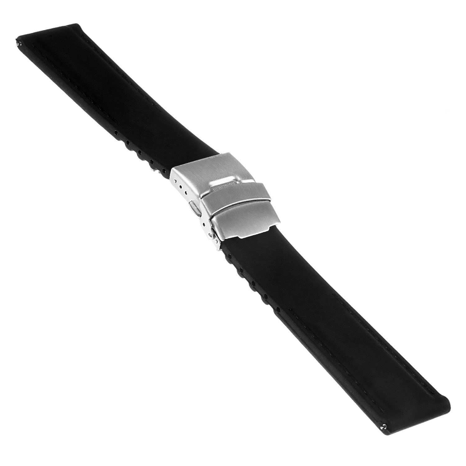 Rubber watch strap clasp new arrivals