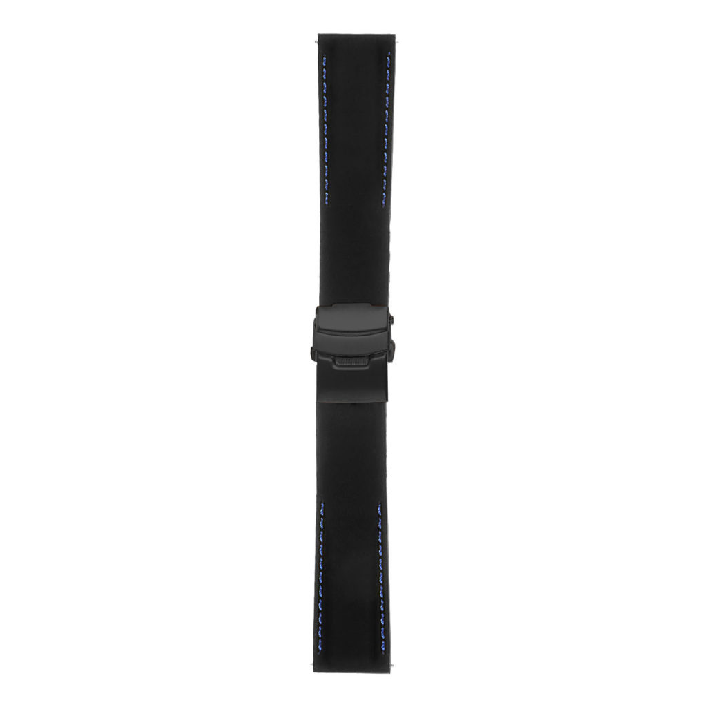 Stitched Rubber Strap with Clasp For Fitbit Versa 3 | StrapsCo