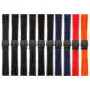 All Colors - Rubber Strap W Matte Black Clasp