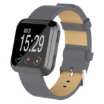 Fb.l5.7 Leather Strap For Versa In Grey