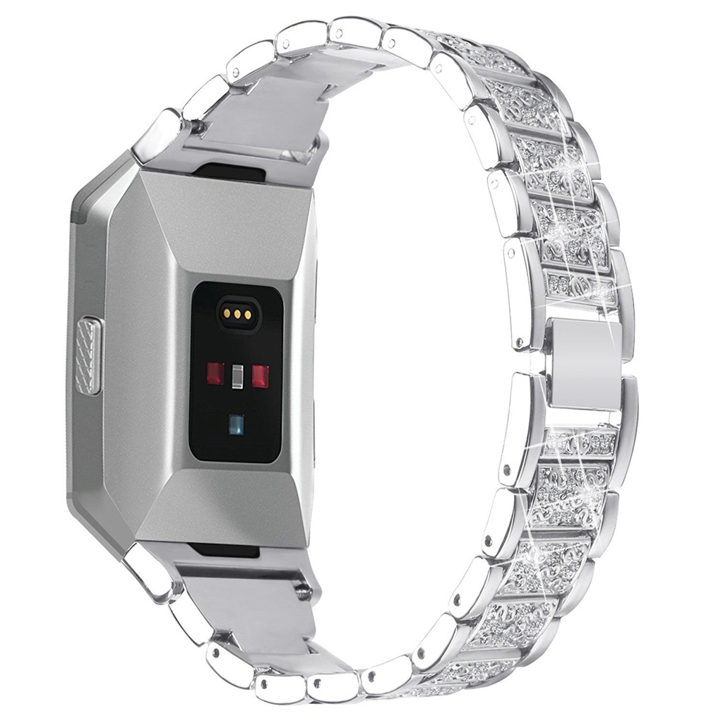 Fb.m39.ss Fitbit Ionic Stainless Steel Band In Silver