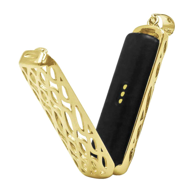 Fb.n2.yg Stainless Steel Neclace For Fitbit Flex 2 In Yellow Gold 2