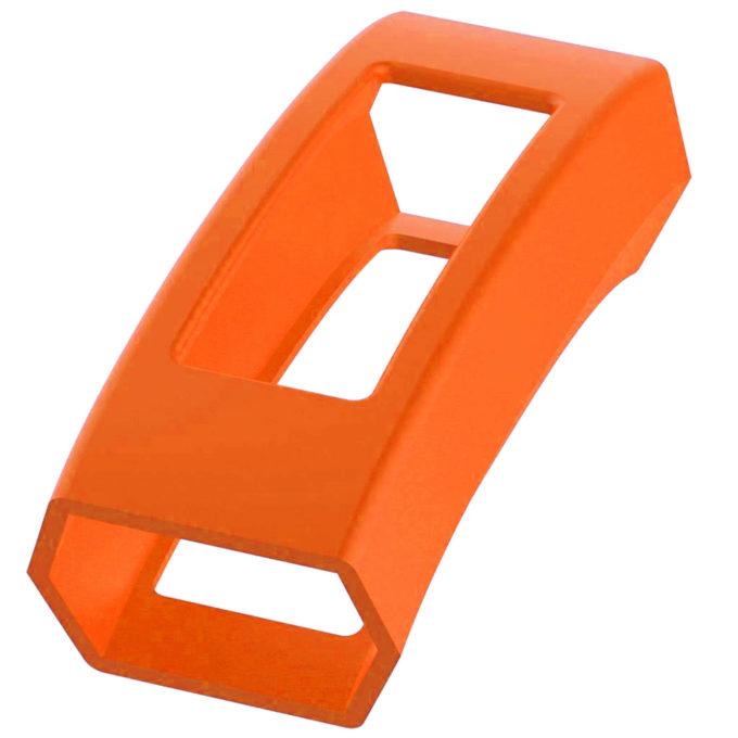 Fb.pc7.12 Front Silicone Protector Fits Fitbit Alta In Orange