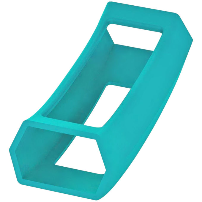 Fb.pc7.5a Back Silicone Protector Fits Fitbit Alta In Teal