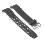 Fb.r25.7 Angled Silicon Rubber Strap Fits Charge 2 In Grey