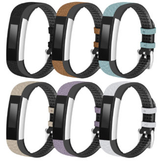 Fb.r27 All Color Leather Strap Fits Fitbit Alta HR