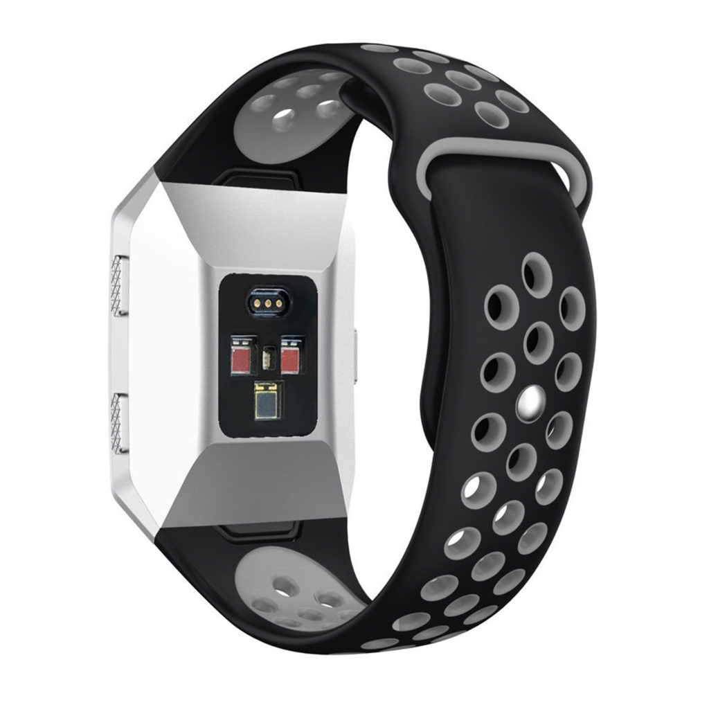 Perforated Rubber Strap For Fitbit Ionic | StrapsCo