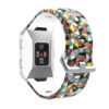 Fb.r29.l Back Art Pattern Rubber Strap Fits Fitbit Ionic