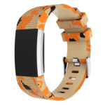 Fb.r30.17 Front Silicone Rubber Strap Fit Firbit Charge 2 Tan Camo