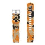 Fb.r30.17 Top Silicone Rubber Strap Fit Firbit Charge 2 Tan Camo