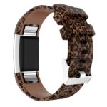 Fb.r30.2 Back Silicone Rubber Strap Fit Firbit Charge 2 Brown Camo