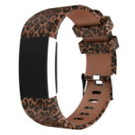 Fb.r30.2 Front Silicone Rubber Strap Fit Firbit Charge 2 Brown Camo