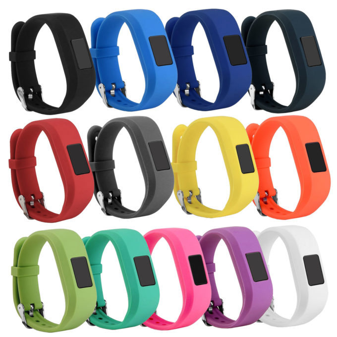 G.r.21 All Color Silicone Strap For GarminnGarmin Vivofit JR