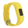 G.r.21.10 Silicone Strap For GarminnGarmin Vivofit JR In Yellow