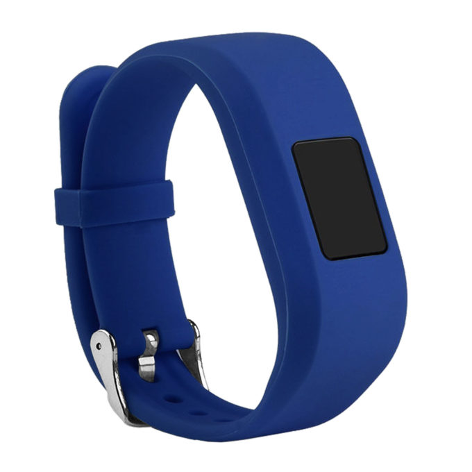 G.r.21.5a Silicone Strap For GarminnGarmin Vivofit JR In Dark Blue