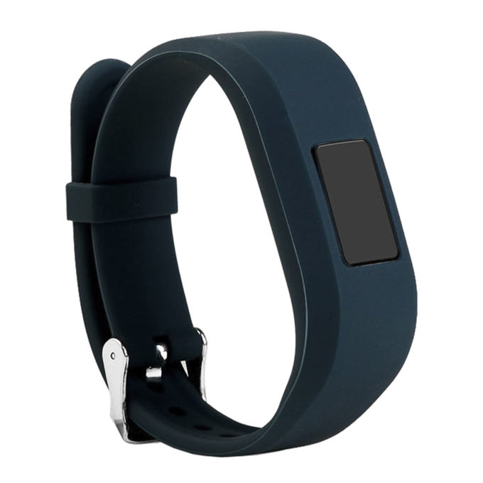 G.r.21.5b Silicone Strap For GarminnGarmin Vivofit JR In Midnight Blue