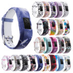 G.r23.e Gallery Patterned Silicone Braclet For Garmin Vivofit 3 Lightning